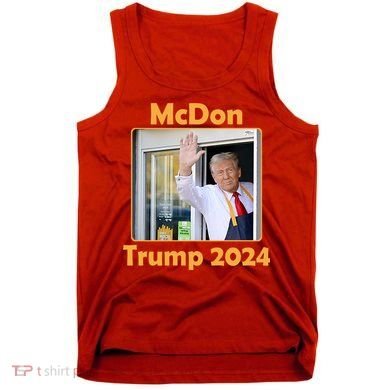 Mcdon Donald Trump 2024 Election Tank Top