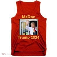Mcdon Donald Trump 2024 Election Tank Top thumb 0