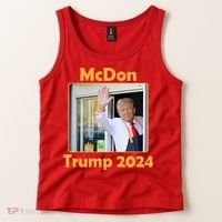 Mcdon Donald Trump 2024 Election Tank Top thumb 2