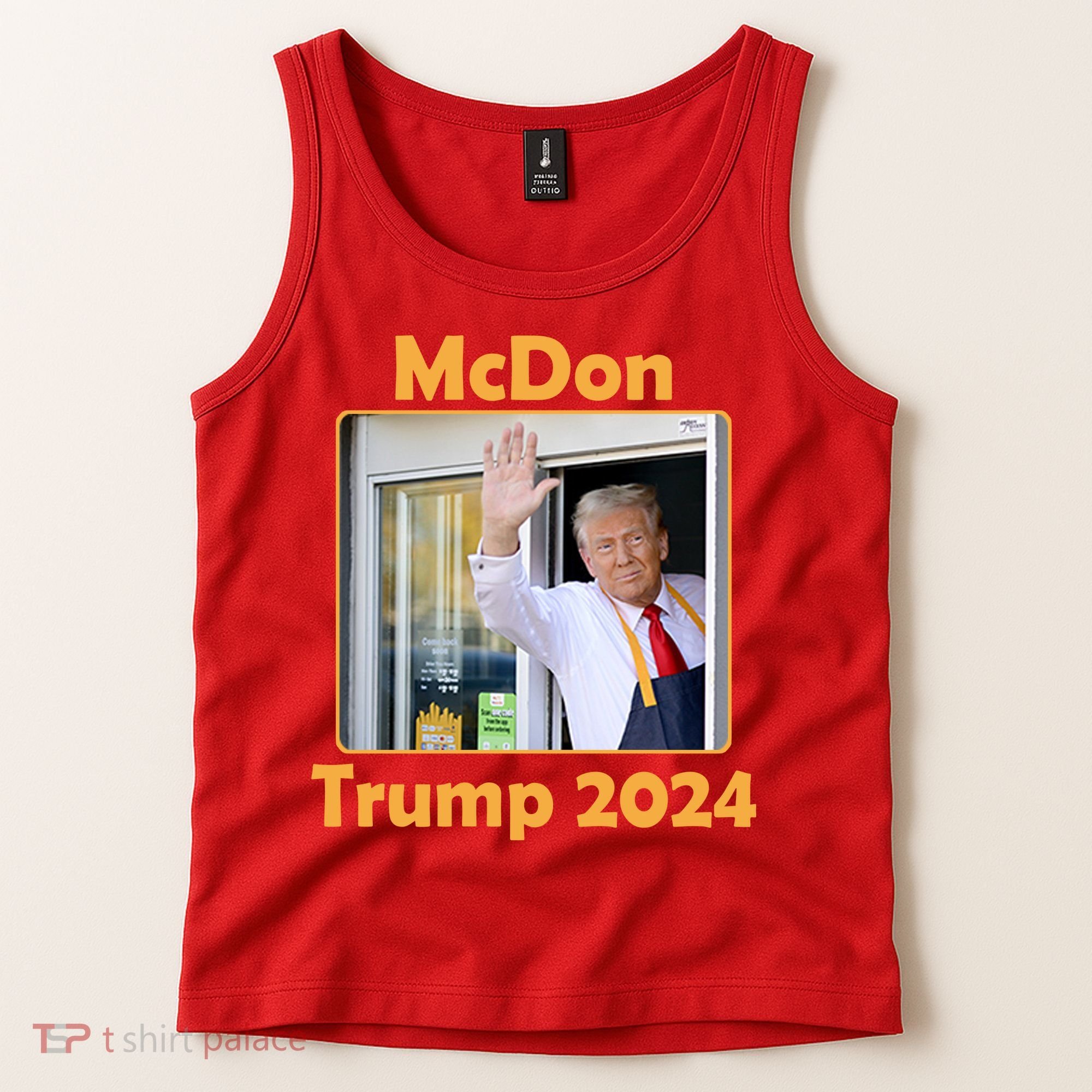 Mcdon Donald Trump 2024 Election Tank Top