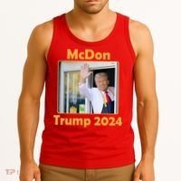 Mcdon Donald Trump 2024 Election Tank Top thumb 3
