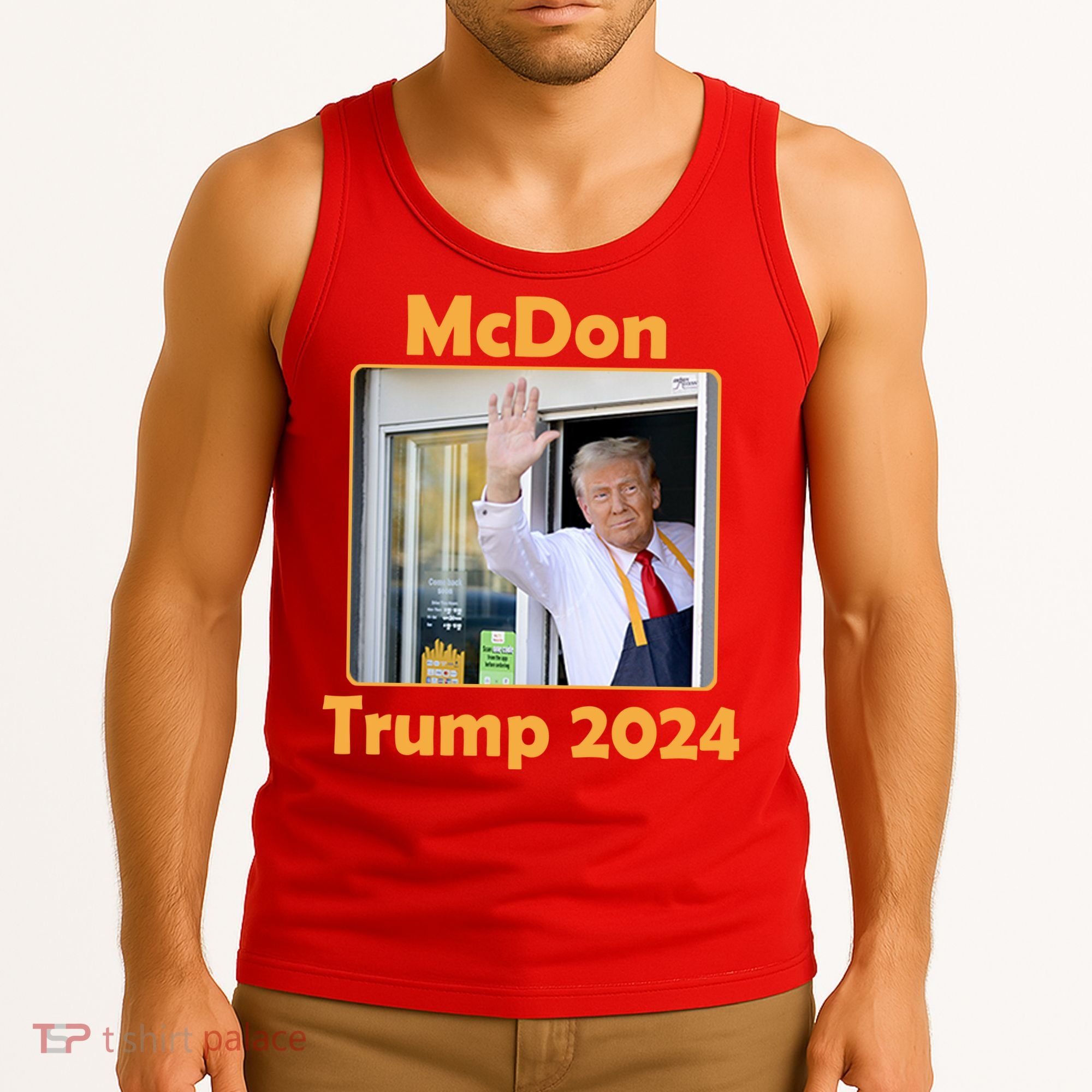 Mcdon Donald Trump 2024 Election Tank Top