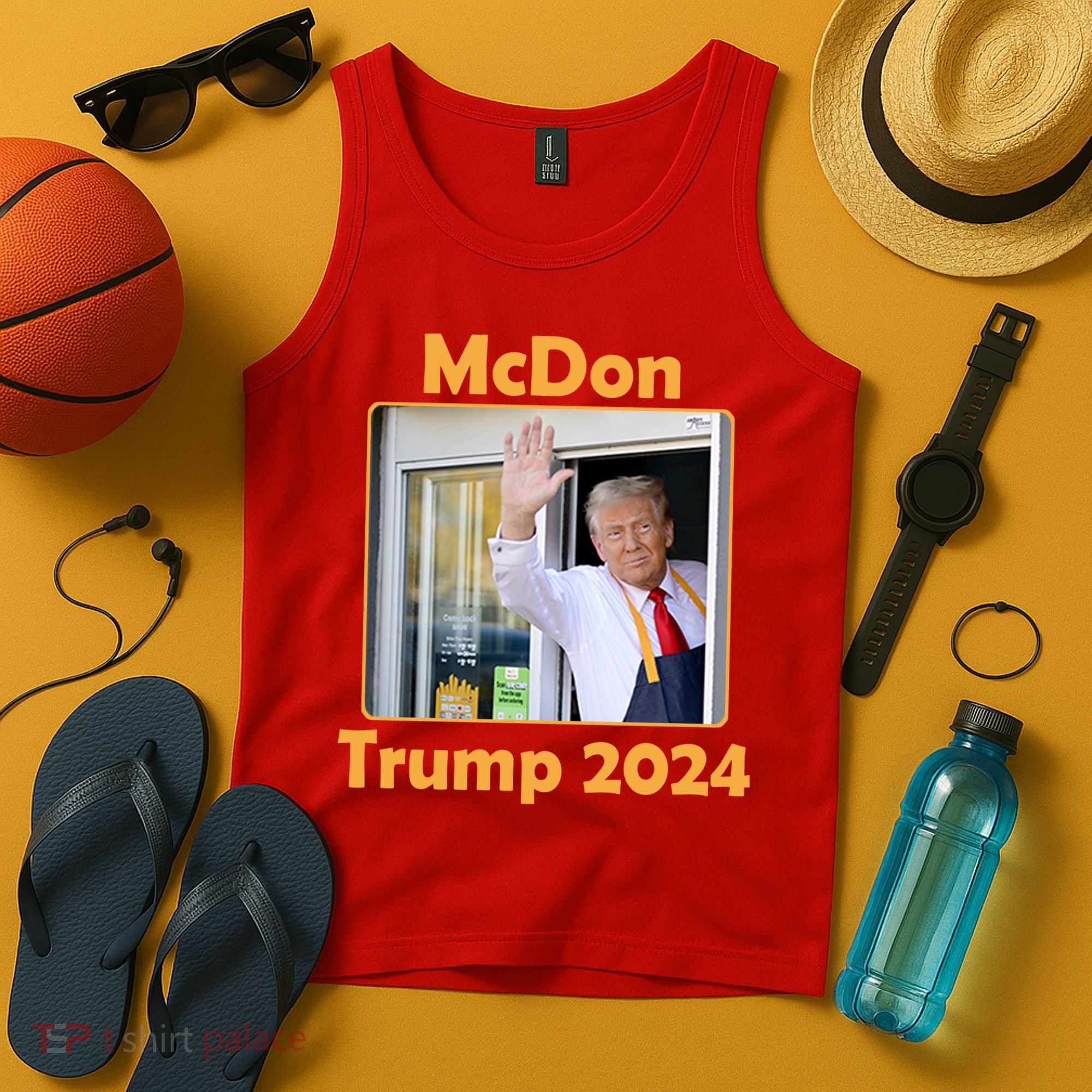 Mcdon Donald Trump 2024 Election Tank Top