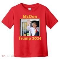 Mcdon Donald Trump 2024 Election Toddler T-Shirt thumb 0
