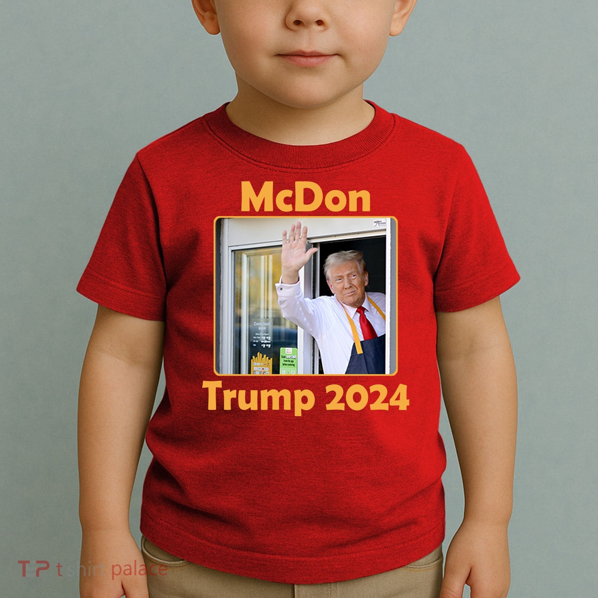 Mcdon Donald Trump 2024 Election Toddler T-Shirt
