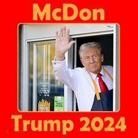 Mcdon Donald Trump 2024 Election Toddler T-Shirt thumb 4