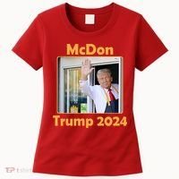 Mcdon Donald Trump 2024 Election Women's T-Shirt thumb 0