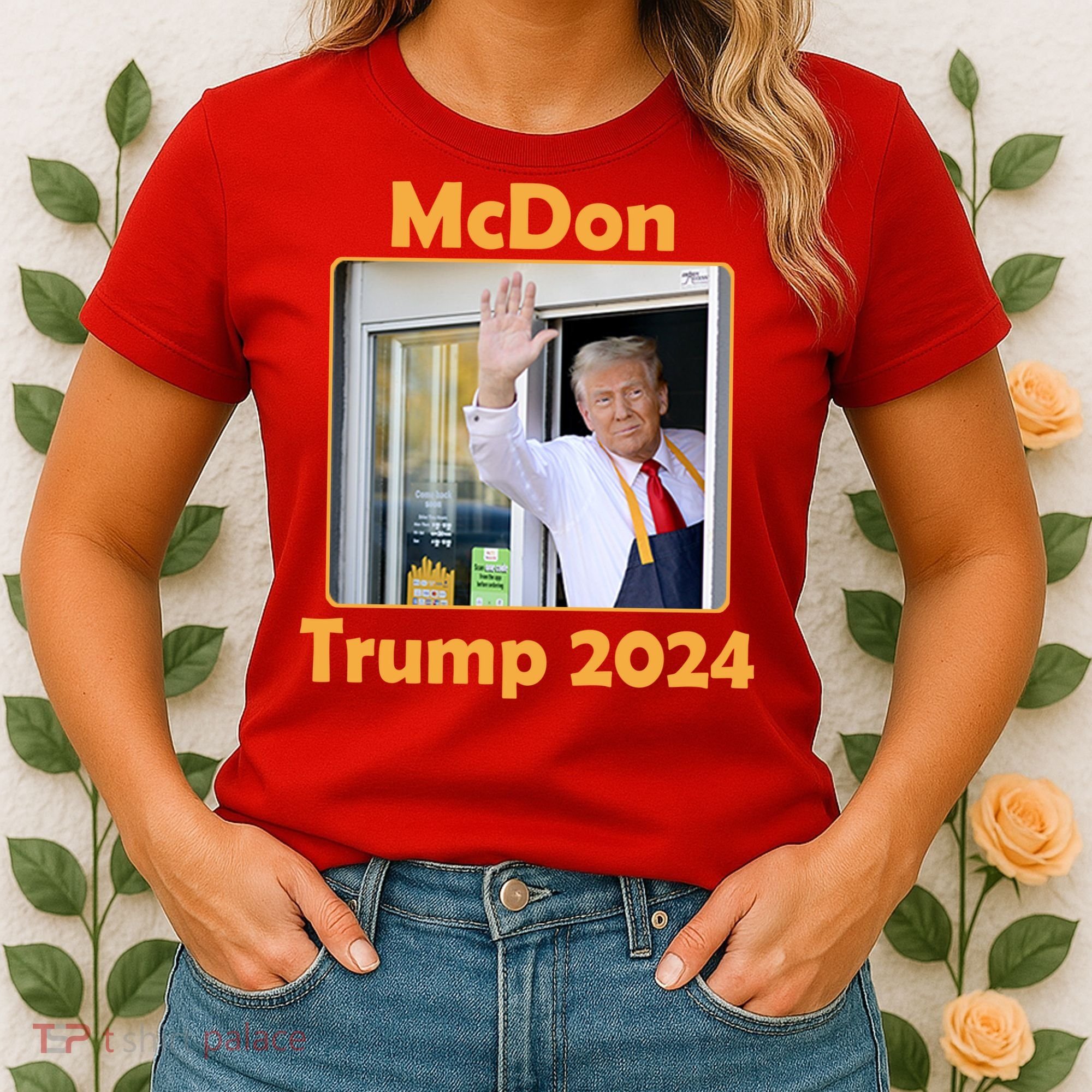 Mcdon Donald Trump 2024 Election Women's T-Shirt