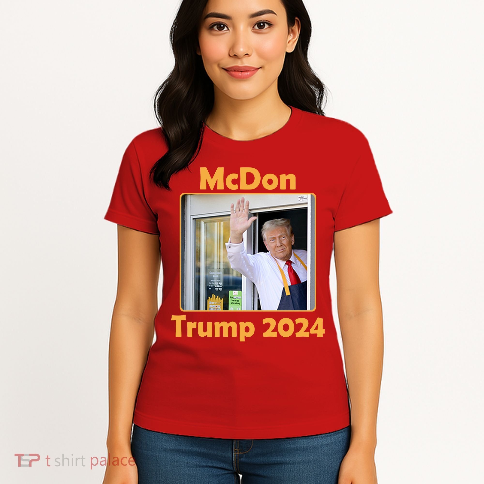 Mcdon Donald Trump 2024 Election Women's T-Shirt