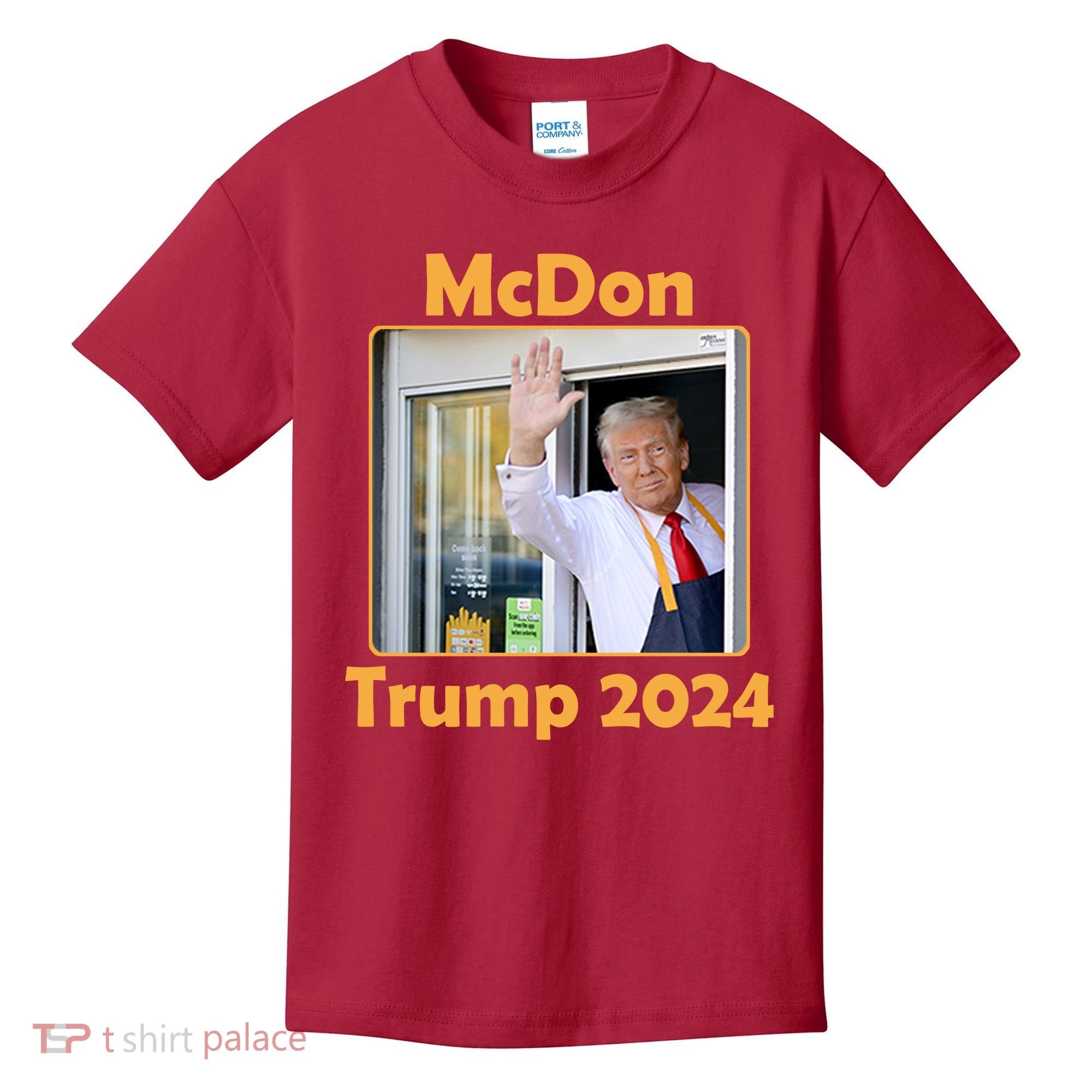 Mcdon Donald Trump 2024 Election Kids T-Shirt