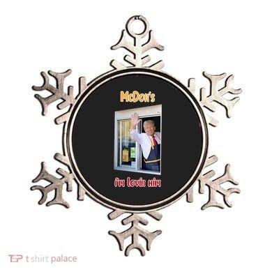 Mcdon Donald Trump IM Lovin Him Ornament