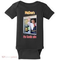 Mcdon Donald Trump IM Lovin Him Baby Bodysuit thumb 0