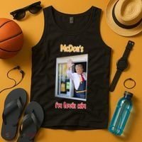 Mcdon Donald Trump IM Lovin Him Tank Top thumb 4