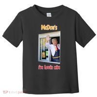 Mcdon Donald Trump IM Lovin Him Toddler T-Shirt thumb 0