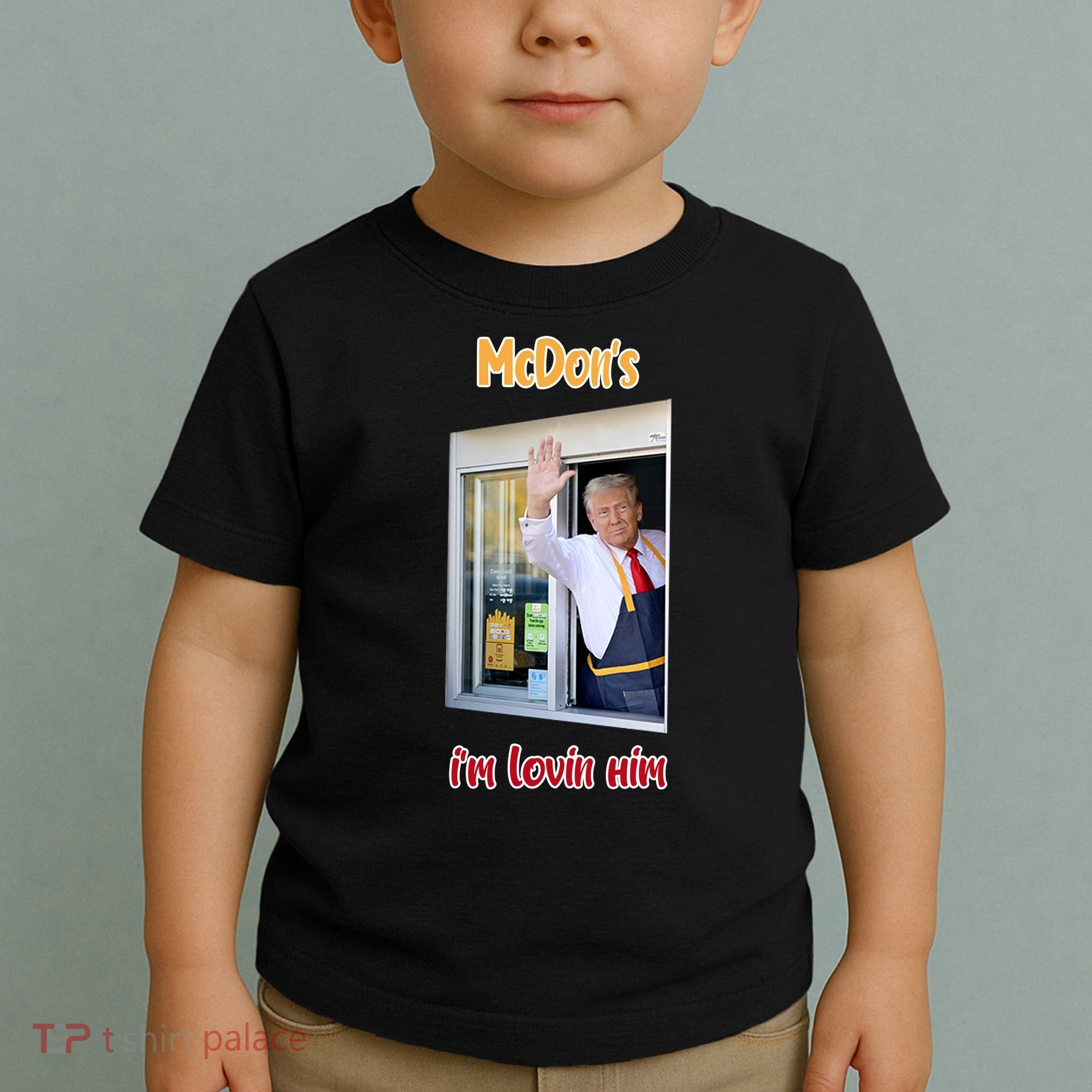Mcdon Donald Trump IM Lovin Him Toddler T-Shirt