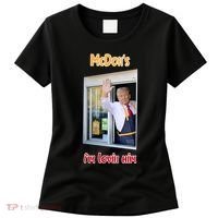 Mcdon Donald Trump IM Lovin Him Women's T-Shirt thumb 0