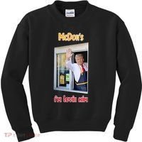 Mcdon Donald Trump IM Lovin Him Kids Sweatshirt thumb 0