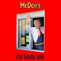 Mcdon Donald Trump IM Lovin Him Santa Hat thumb 1