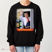 Maga Donalds Trump 2024 Mcdon Election Women's Sweatshirt thumb 0