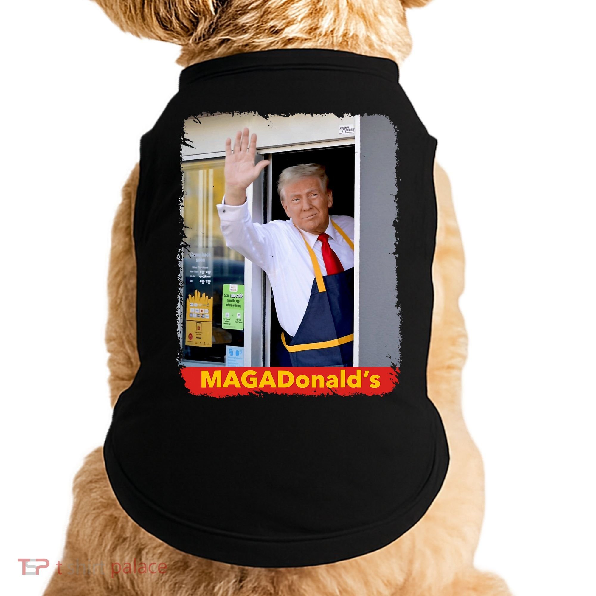 Maga Donalds Trump 2024 Mcdon Election Doggie Tank