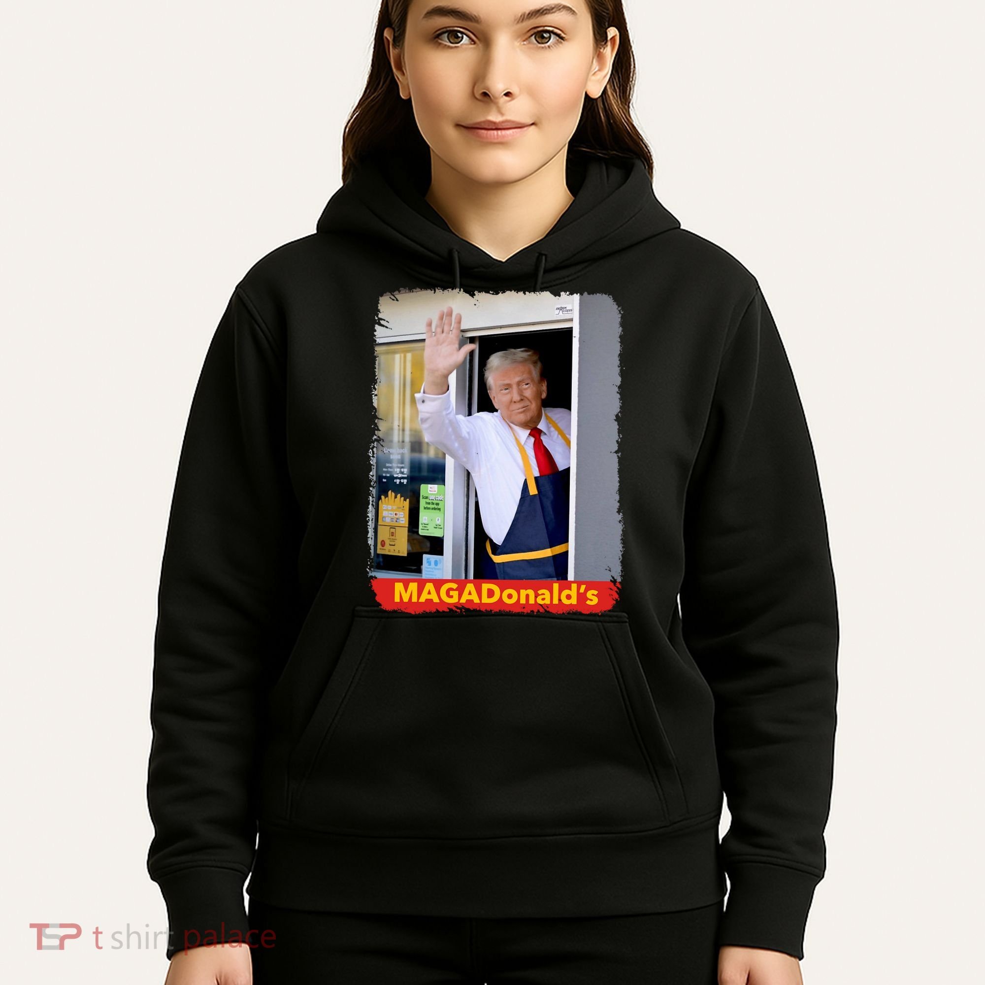 Maga Donalds Trump 2024 Mcdon Election Hoodie