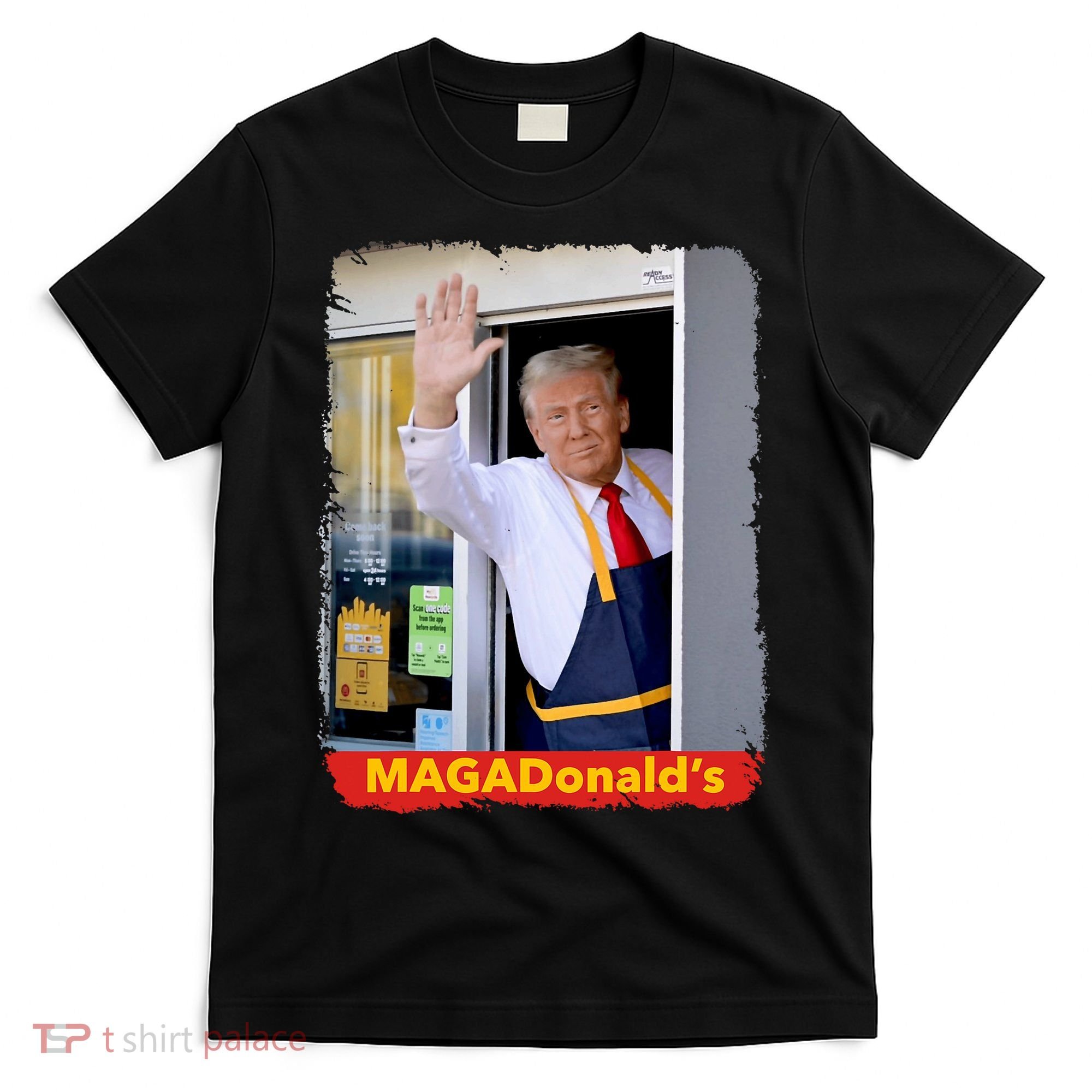 Maga Donalds Trump 2024 Mcdon Election T-Shirt