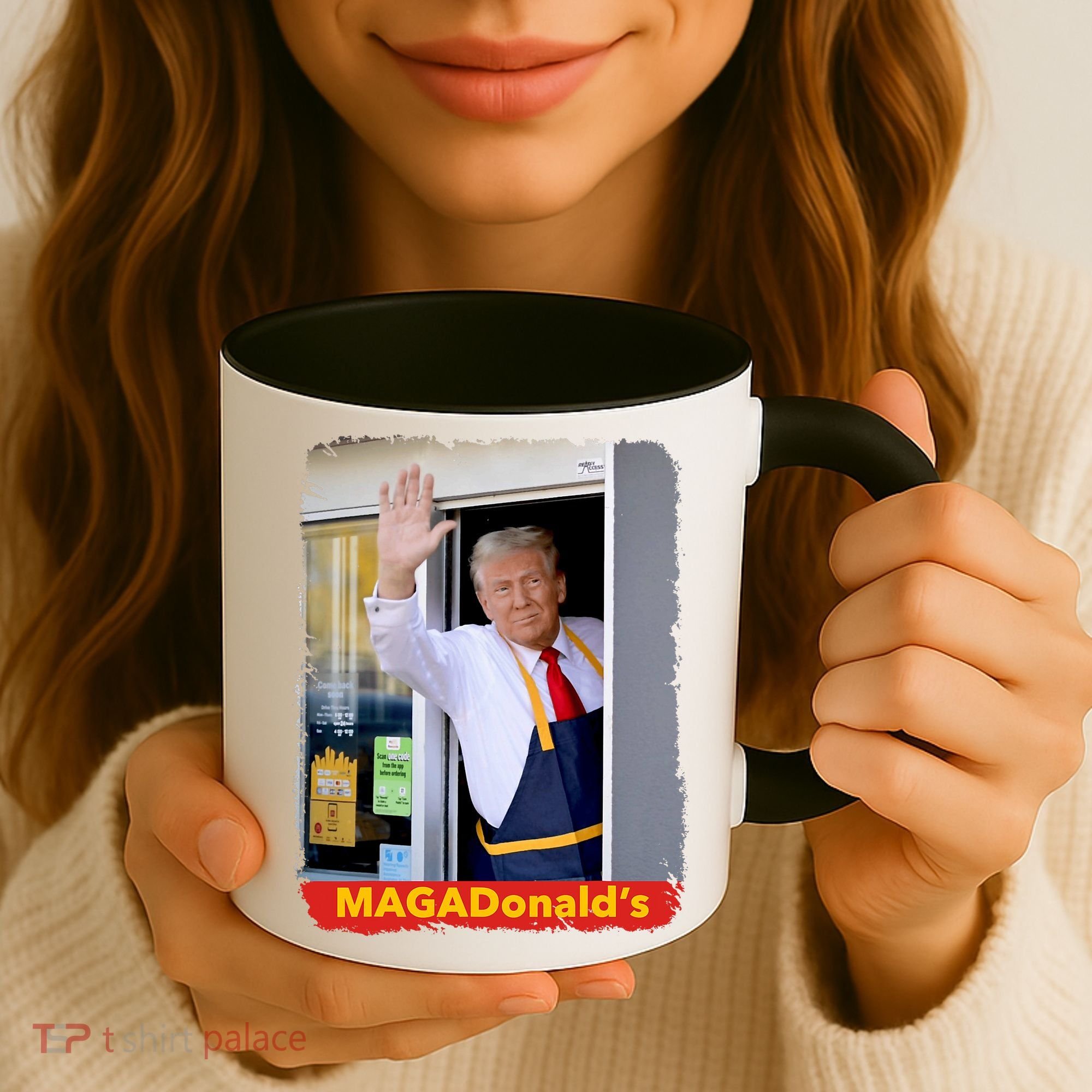 Maga Donalds Trump 2024 Mcdon Election Coffee Mug