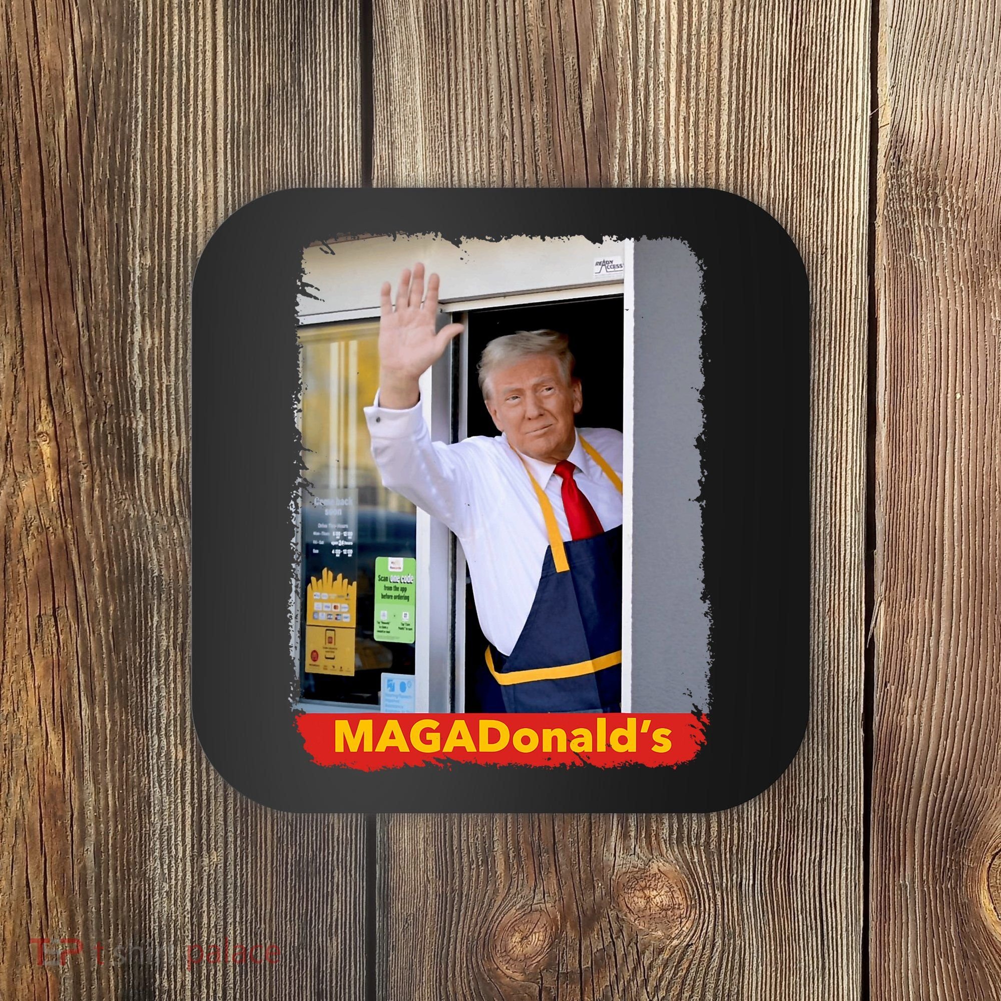 Maga Donalds Trump 2024 Mcdon Election Coaster