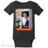 Maga Donalds Trump 2024 Mcdon Election Baby Bodysuit thumb 0