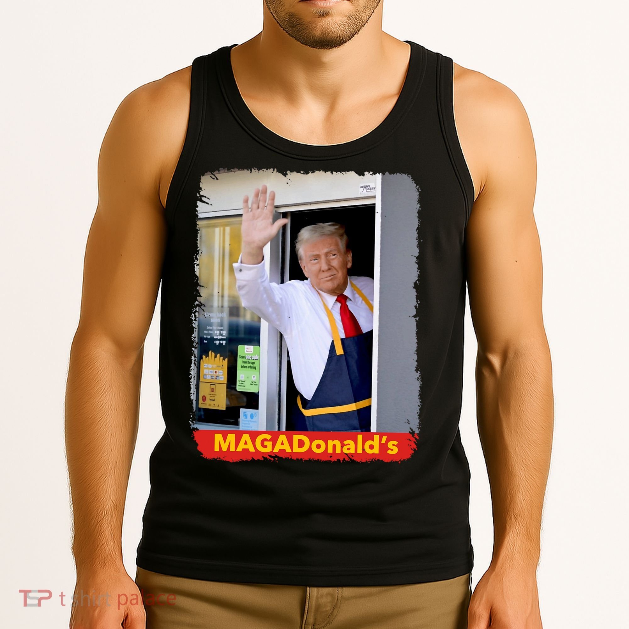 Maga Donalds Trump 2024 Mcdon Election Tank Top