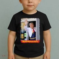 Maga Donalds Trump 2024 Mcdon Election Toddler T-Shirt thumb 2