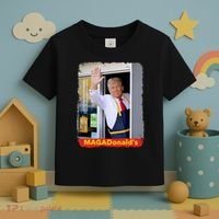 Maga Donalds Trump 2024 Mcdon Election Toddler T-Shirt thumb 3