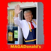 Maga Donalds Trump 2024 Mcdon Election Santa Hat thumb 1