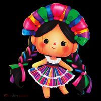 Muneca De Trapo Mexicana Mazahua Mexicans Otomi Maria Lele Coffee Mug thumb 5