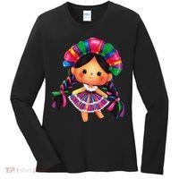 Muneca De Trapo Mexicana Mazahua Mexicans Otomi Maria Lele Women's Long Sleeve Shirt thumb 0