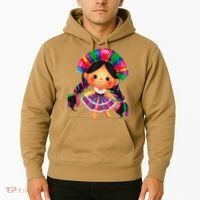 Muneca De Trapo Mexicana Mazahua Mexicans Otomi Maria Lele Hoodie thumb 2