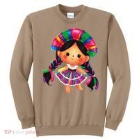 Muneca De Trapo Mexicana Mazahua Mexicans Otomi Maria Lele Sweatshirt thumb 0