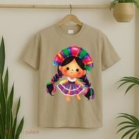 Muneca De Trapo Mexicana Mazahua Mexicans Otomi Maria Lele T-Shirt thumb 2