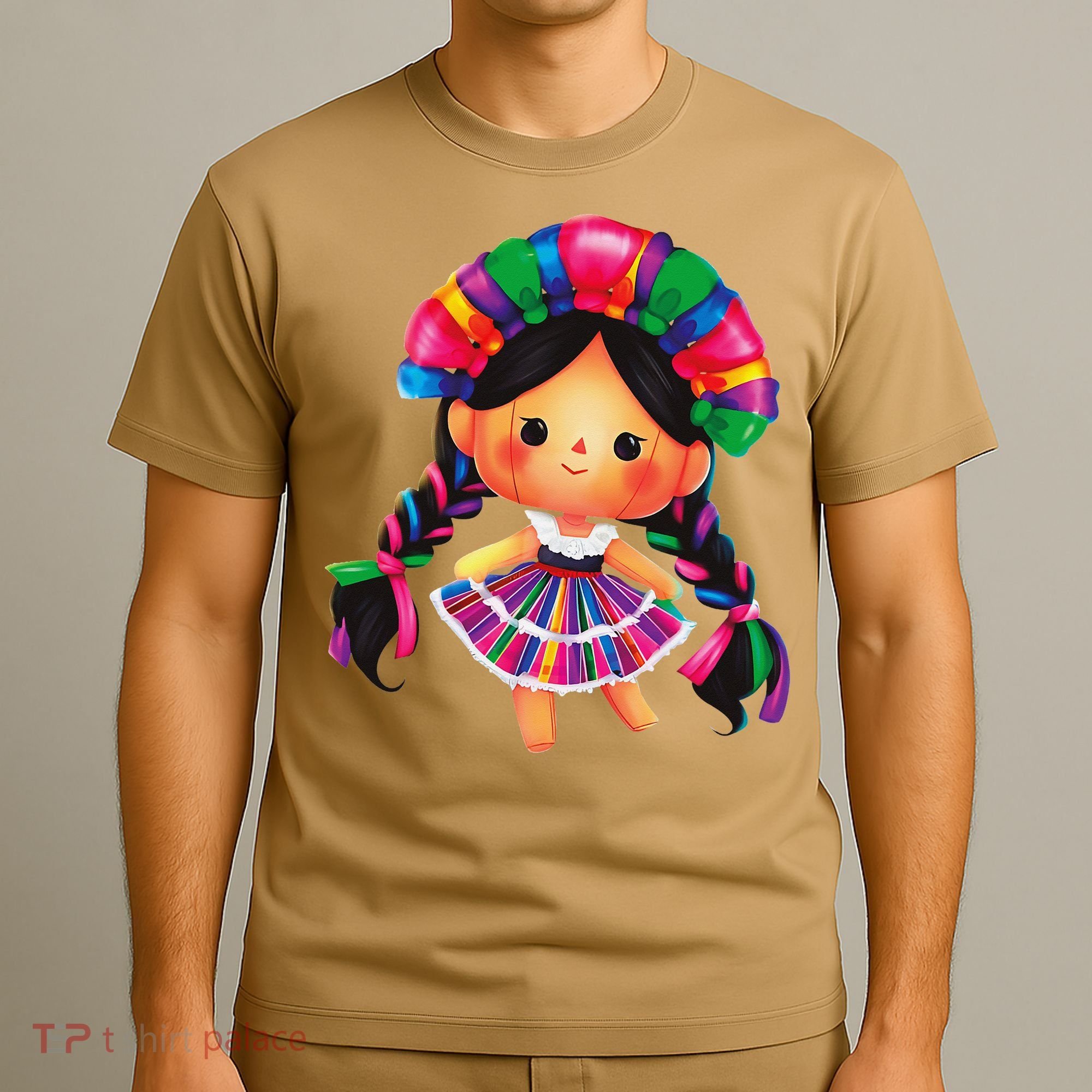 Muneca De Trapo Mexicana Mazahua Mexicans Otomi Maria Lele T-Shirt