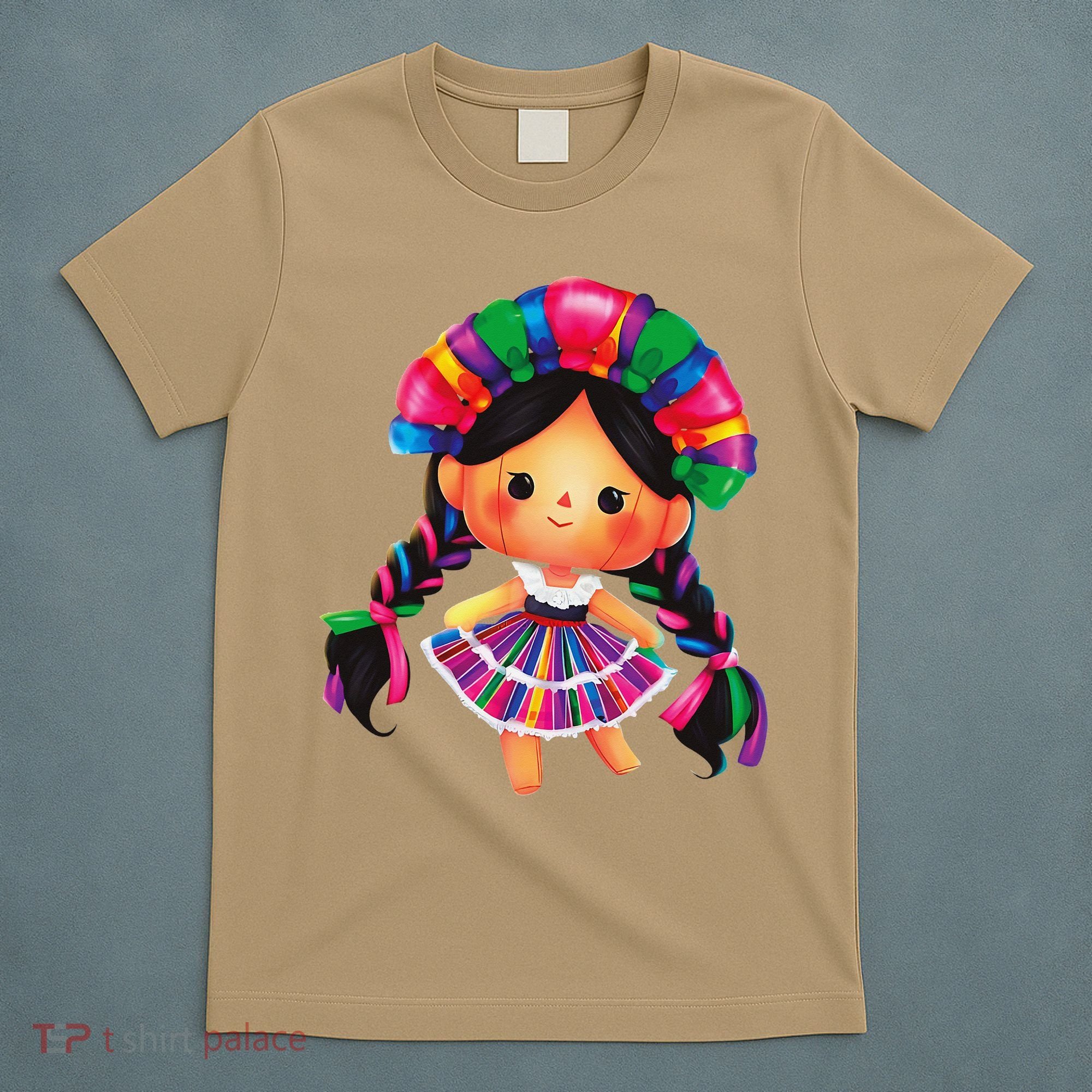 Muneca De Trapo Mexicana Mazahua Mexicans Otomi Maria Lele T-Shirt