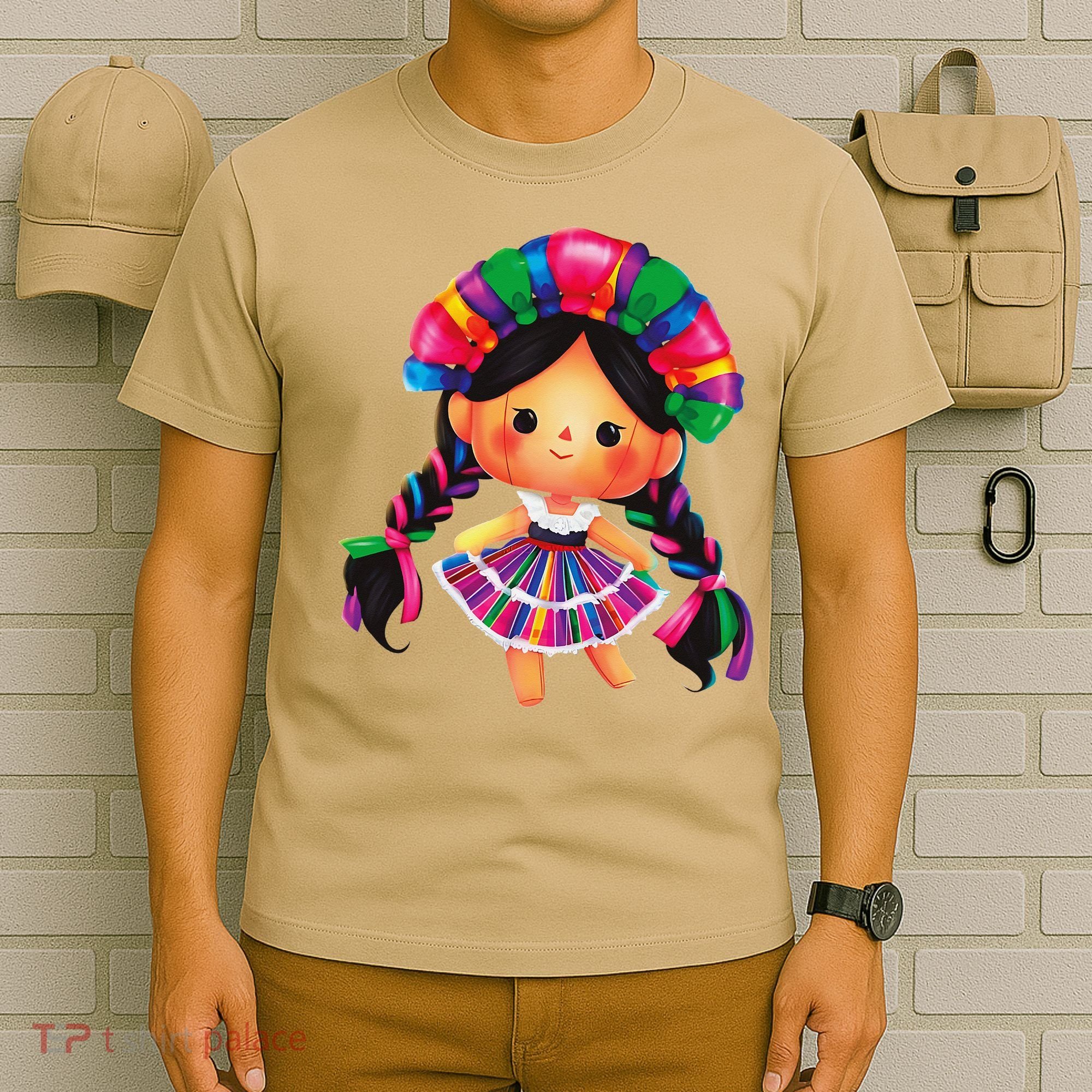 Muneca De Trapo Mexicana Mazahua Mexicans Otomi Maria Lele T-Shirt