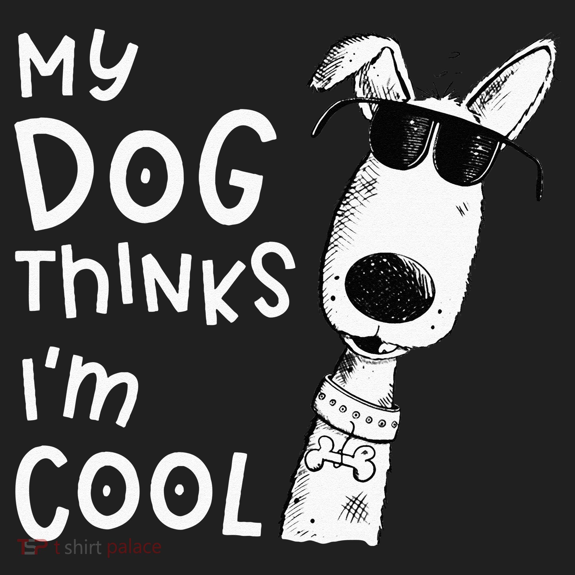 My Dog Thinks Im Cool For Dog Lover Beanie