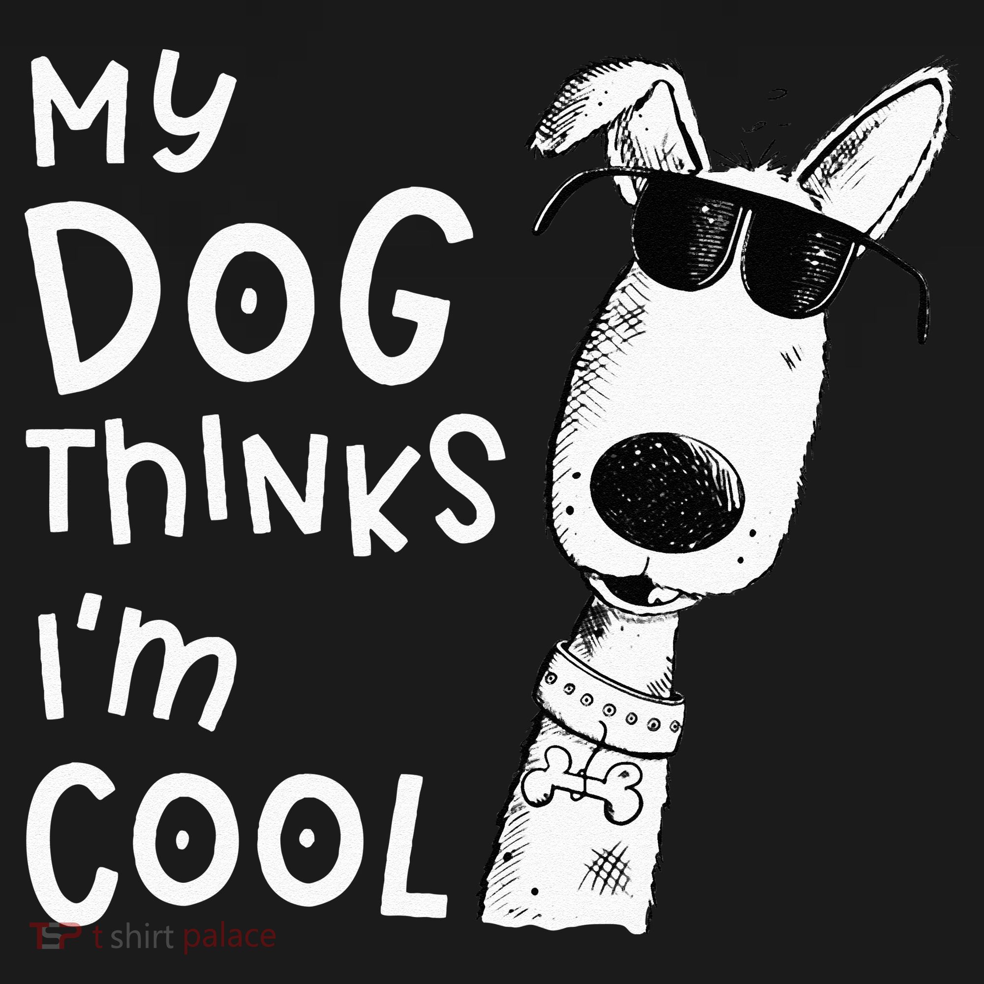 My Dog Thinks Im Cool For Dog Lover Kids Sweatshirt