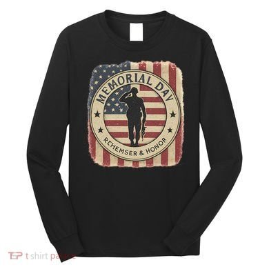 Memorial Day Tribute Long Sleeve Shirt