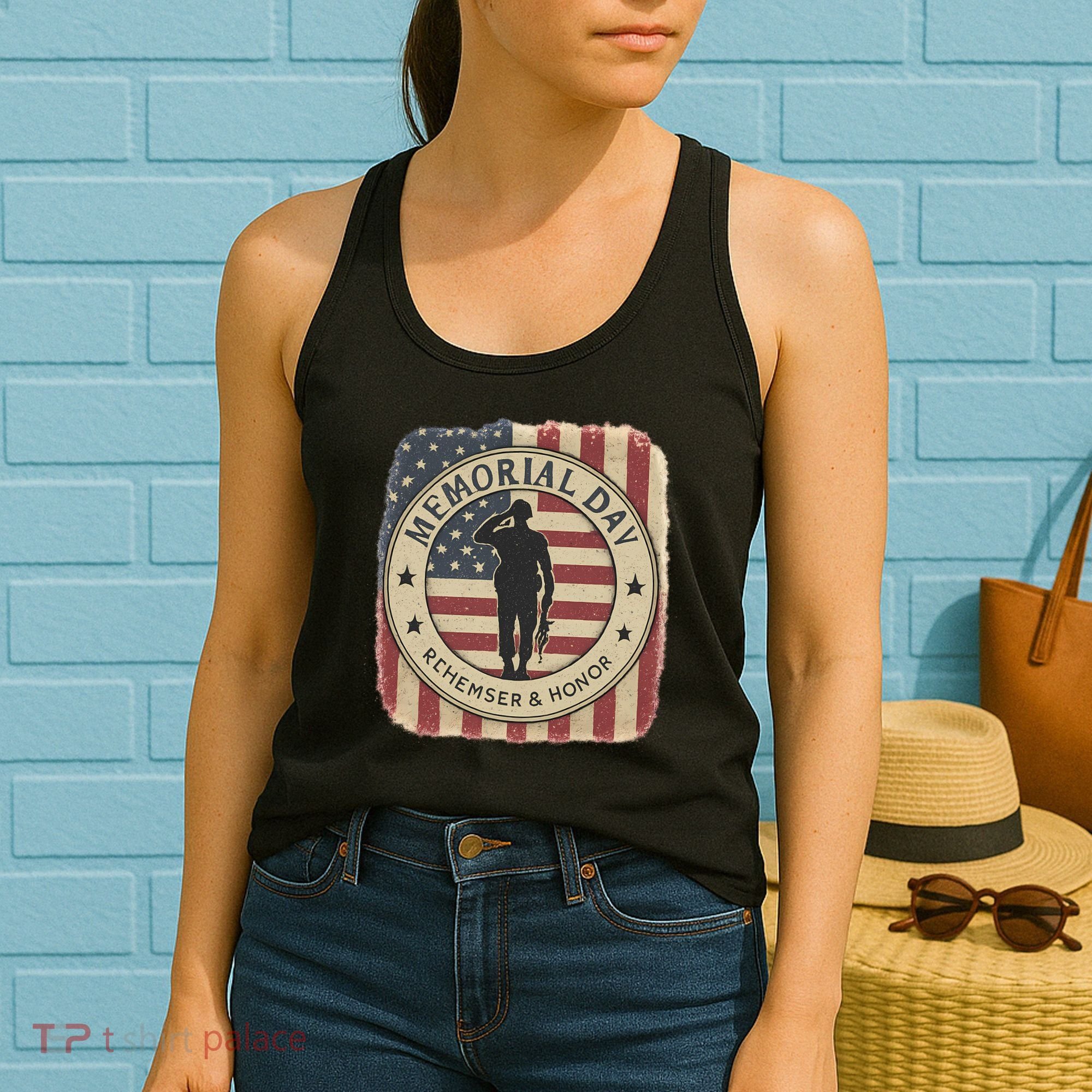 Memorial Day Tribute Women's Tank Top