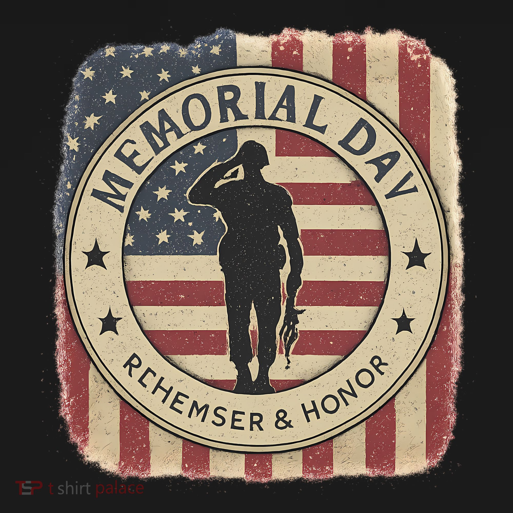Memorial Day Tribute Tall Hoodie