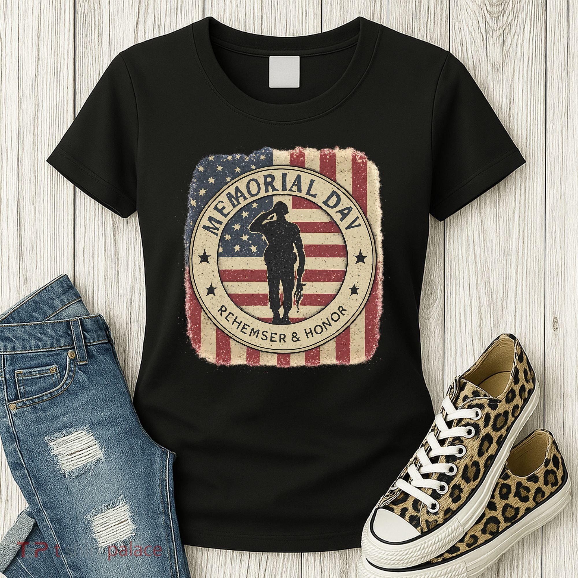 Memorial Day Tribute Women's T-Shirt