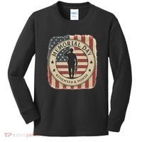 Memorial Day Tribute Kids Long Sleeve Shirt thumb 0