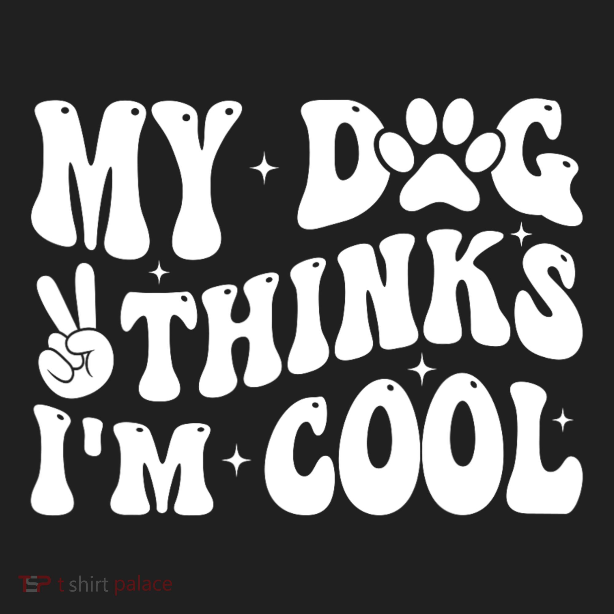 My Dog Thinks I’M Cool Funny Women's Sweatshirt