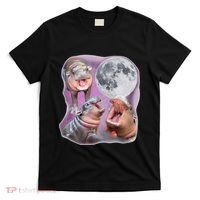 Moo Deng Three Moo Deng Moon Funny Hippo T-Shirt thumb 0